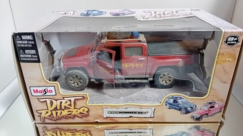 Maisto dirt riders - riders, hummer